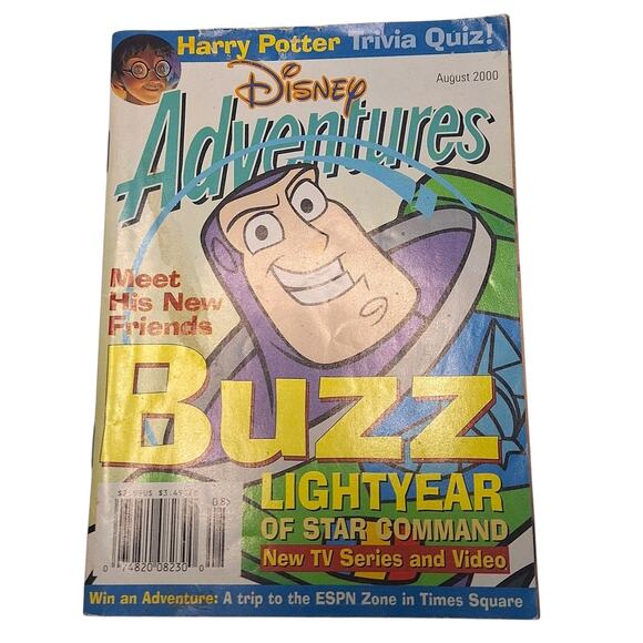 Disney Adventures Vintage Magazine 1999 2000 2002 Lot Of 3 Double Comic Edition - Picture 6 of 12